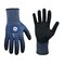 Ge Coated Gloves, Foam Nitrile, Blue, L 1 PR GG224XLC - alternate 1